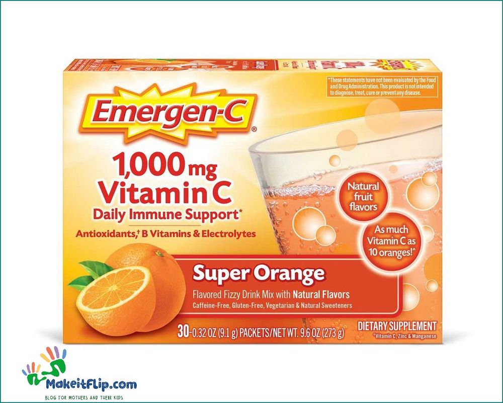 Benefits of Vitamin C for Babies How It Supports Their Immune System