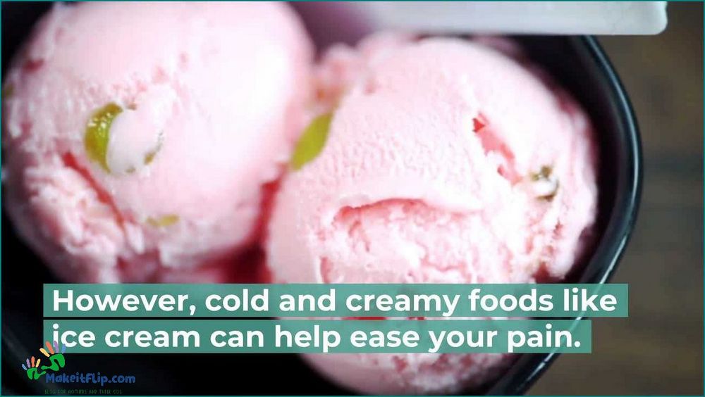Is Ice Cream Beneficial for Soothing a Sore Throat
