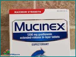 Is it safe to take Mucinex while breastfeeding