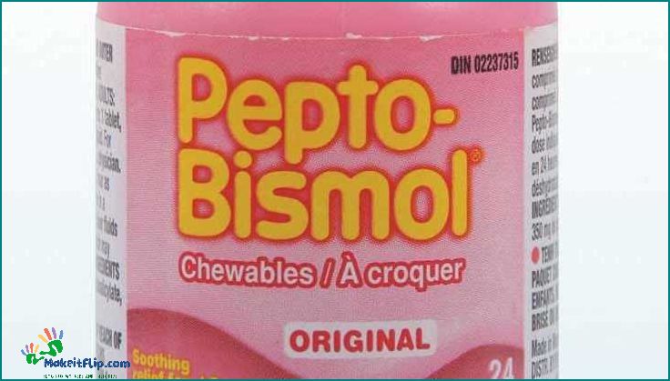 Kaopectate vs Pepto Bismol Which is the Better Option