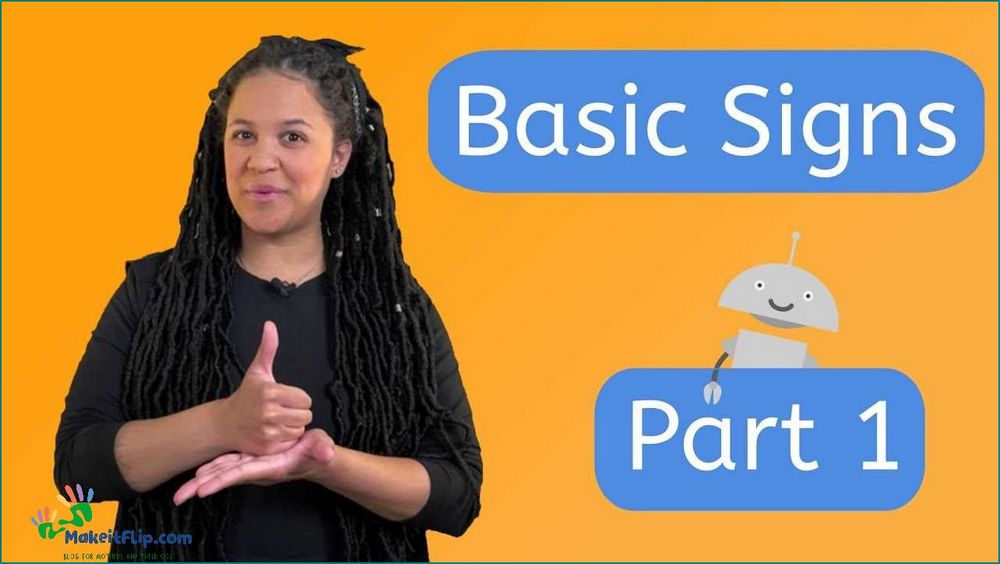 Learn the Basics of Sign Language Hands A Comprehensive Guide