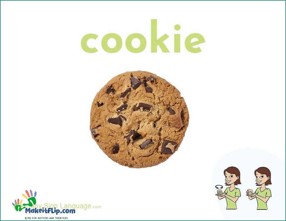 Learn the Sign Language for Cookie A Guide for Beginners