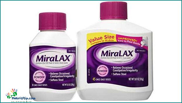 Long Term Side Effects of Miralax What You Need to Know