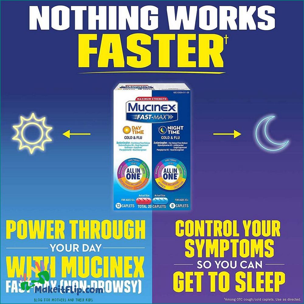 Mucinex Day and Night The Ultimate Guide to Relieving Cold and Flu Symptoms