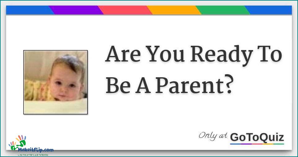 The Parent Test How to Determine if Someone is Ready to Become a Parent