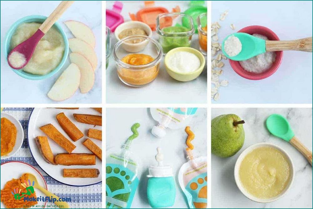 Discover a Variety of Delicious Baby Food Flavors for Your Little One