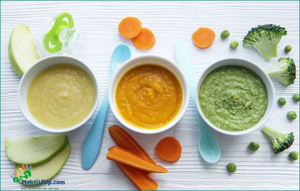Discover a Variety of Delicious Baby Food Flavors for Your Little One