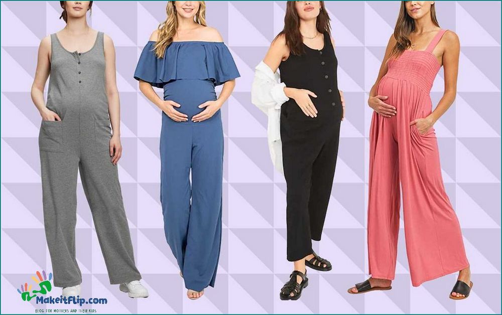 Stylish and Comfortable Maternity Jumpsuits for Expecting Moms - Shop Now