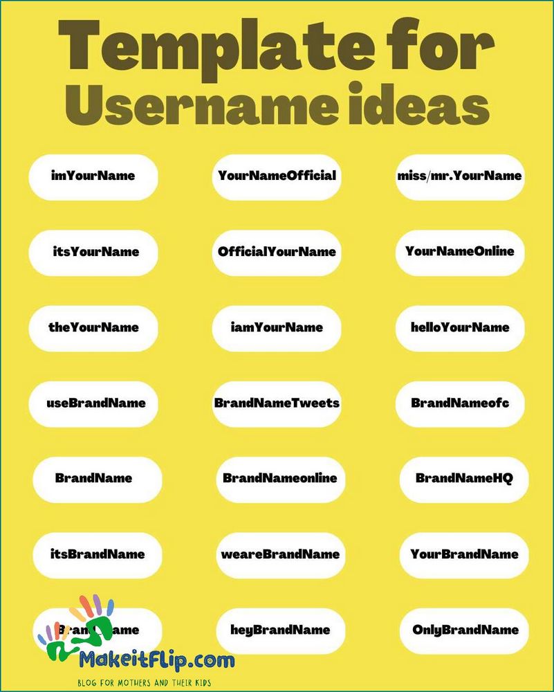 Display Name Ideas Creative and Catchy Suggestions for Your Online Persona