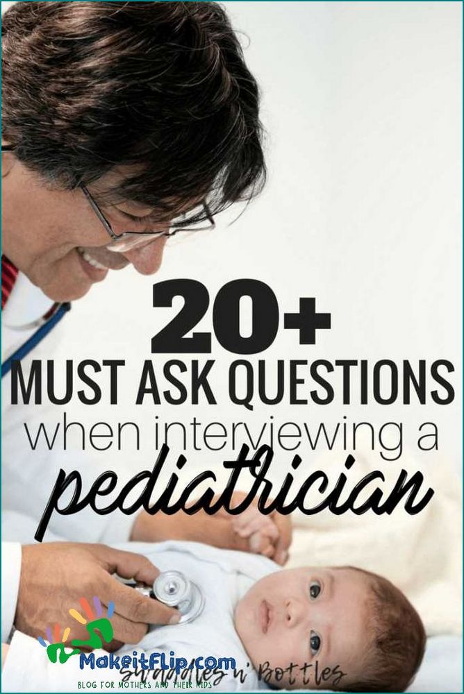Top Questions to Ask Your Pediatrician