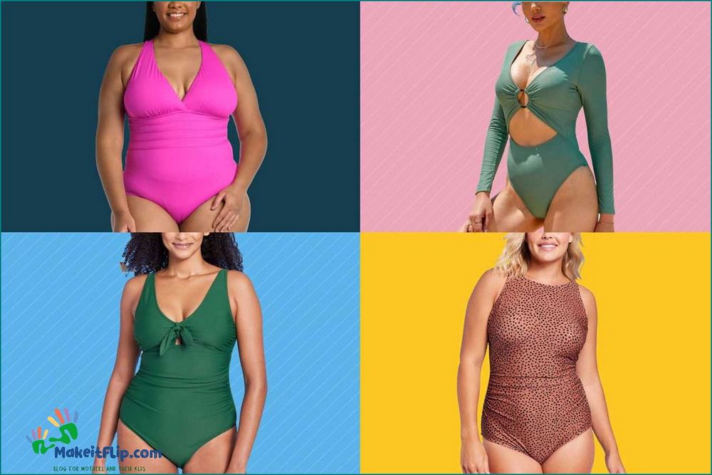 Tummy Control One Piece Swimsuit Flattering and Functional Swimwear