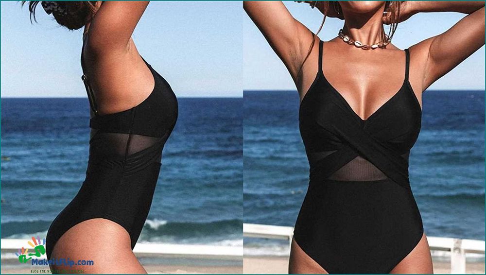 Tummy Control One Piece Swimsuit Flattering and Functional Swimwear