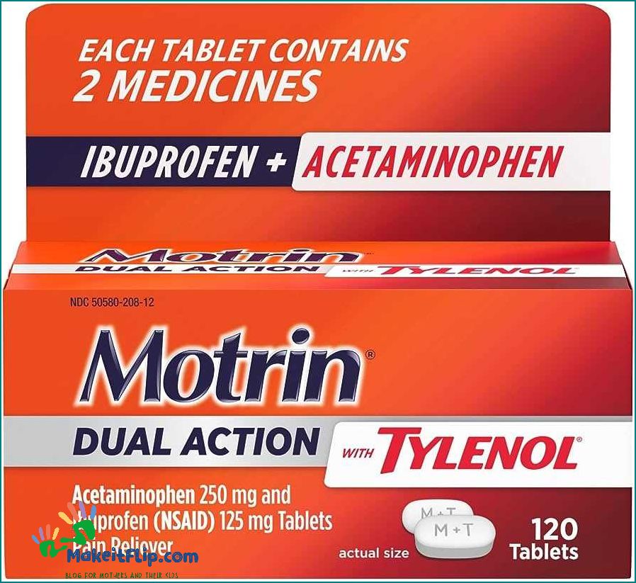 Tylenol and Motrin A Safe Combination for Toddlers